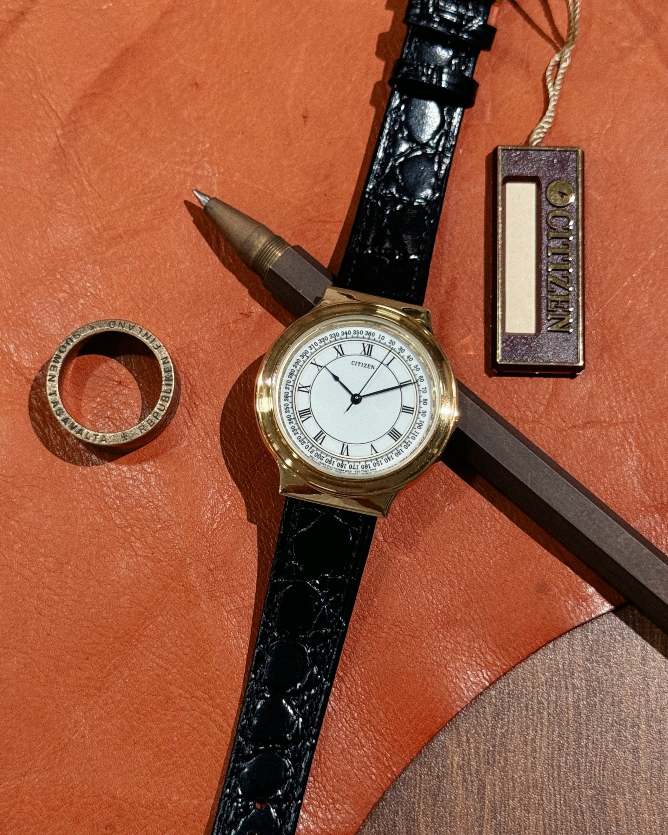 CITIZEN 80年代 已停產 絕版 復古錶 C0386