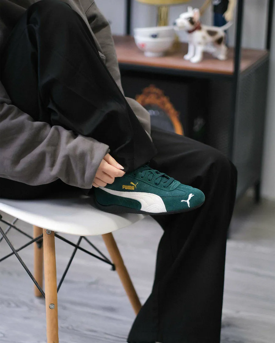 (預訂) Puma Speedcat OG - Dark Myrtle White