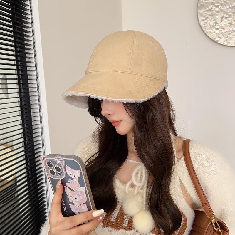 Cozy Plush Winter Bucket Hat