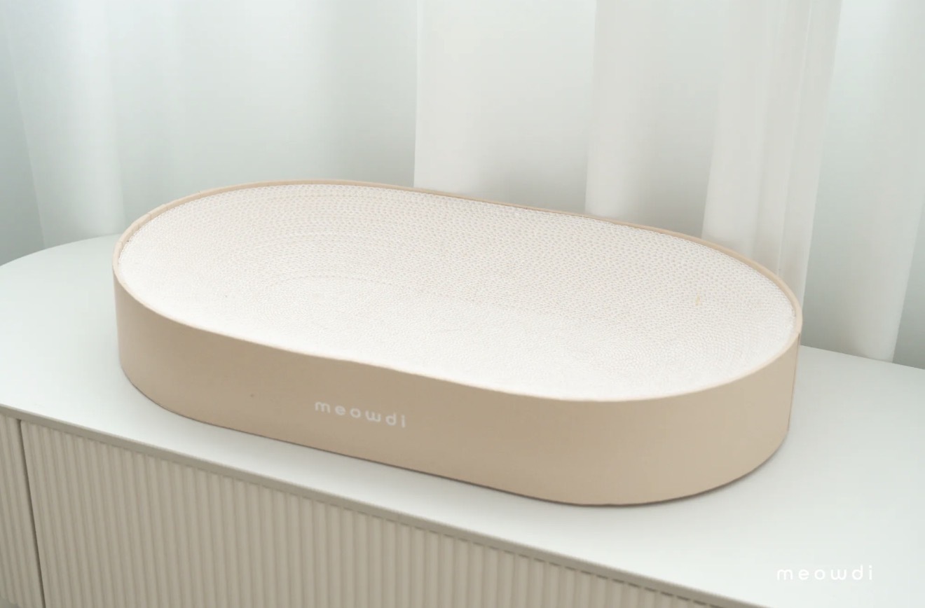 Meowdi 喵的｜懶洋洋貓抓板（新升級白紙芯）