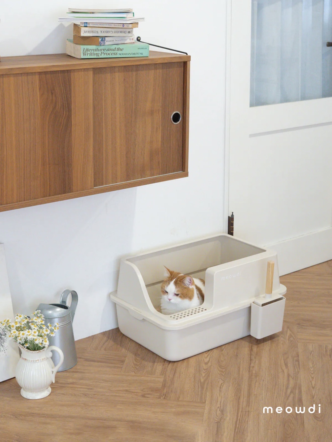 Meowdi 喵的｜芝士奶蓋不鏽鋼貓砂盆