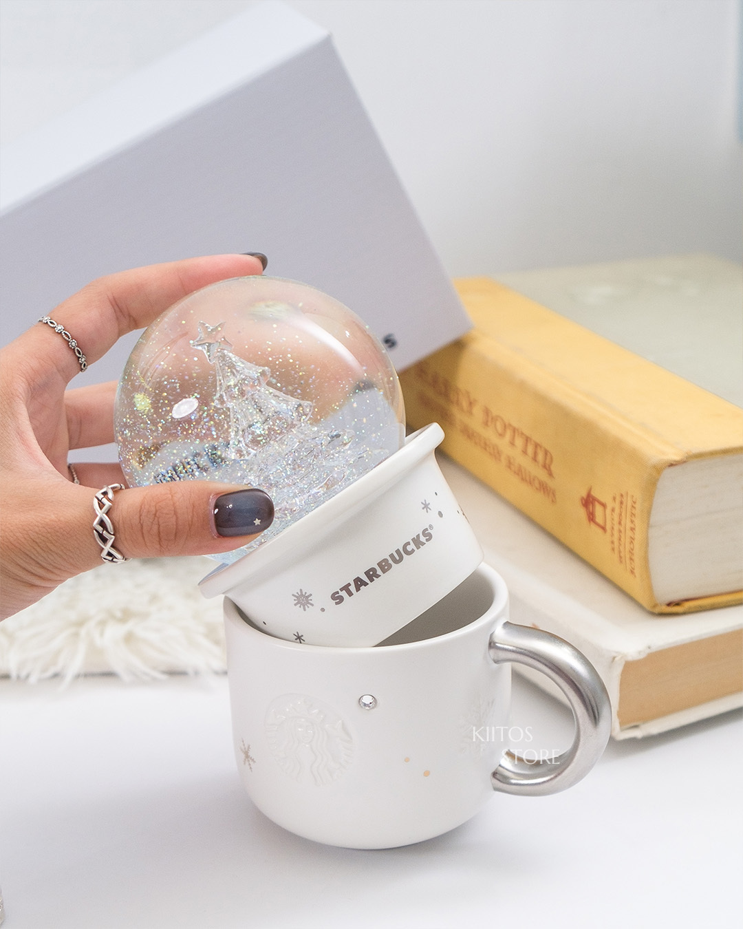 【現貨】國外限定 Starbucks 星巴克 雪耀奇境系列 水球 雪球 聖誕水晶球 玻璃球 馬克杯 180ml