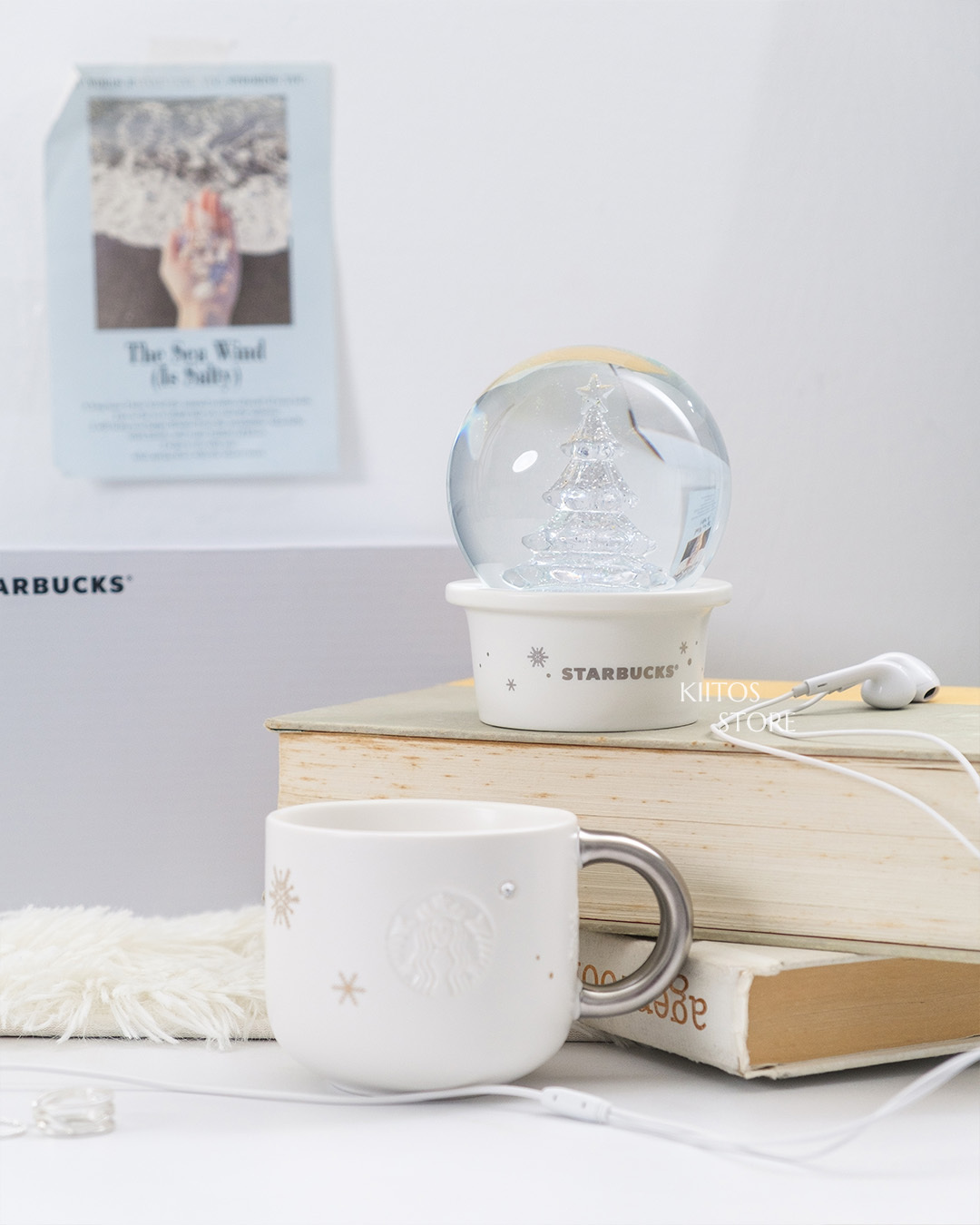 【現貨】國外限定 Starbucks 星巴克 雪耀奇境系列 水球 雪球 聖誕水晶球 玻璃球 馬克杯 180ml