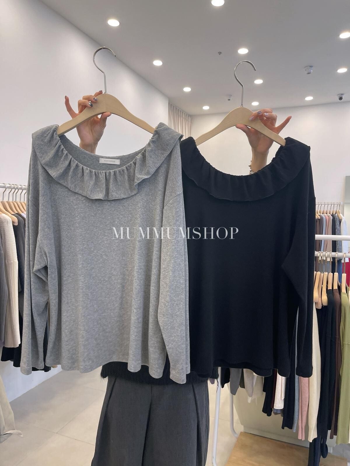 0212969a/韓國彎邊長薄T恤 46/46/26