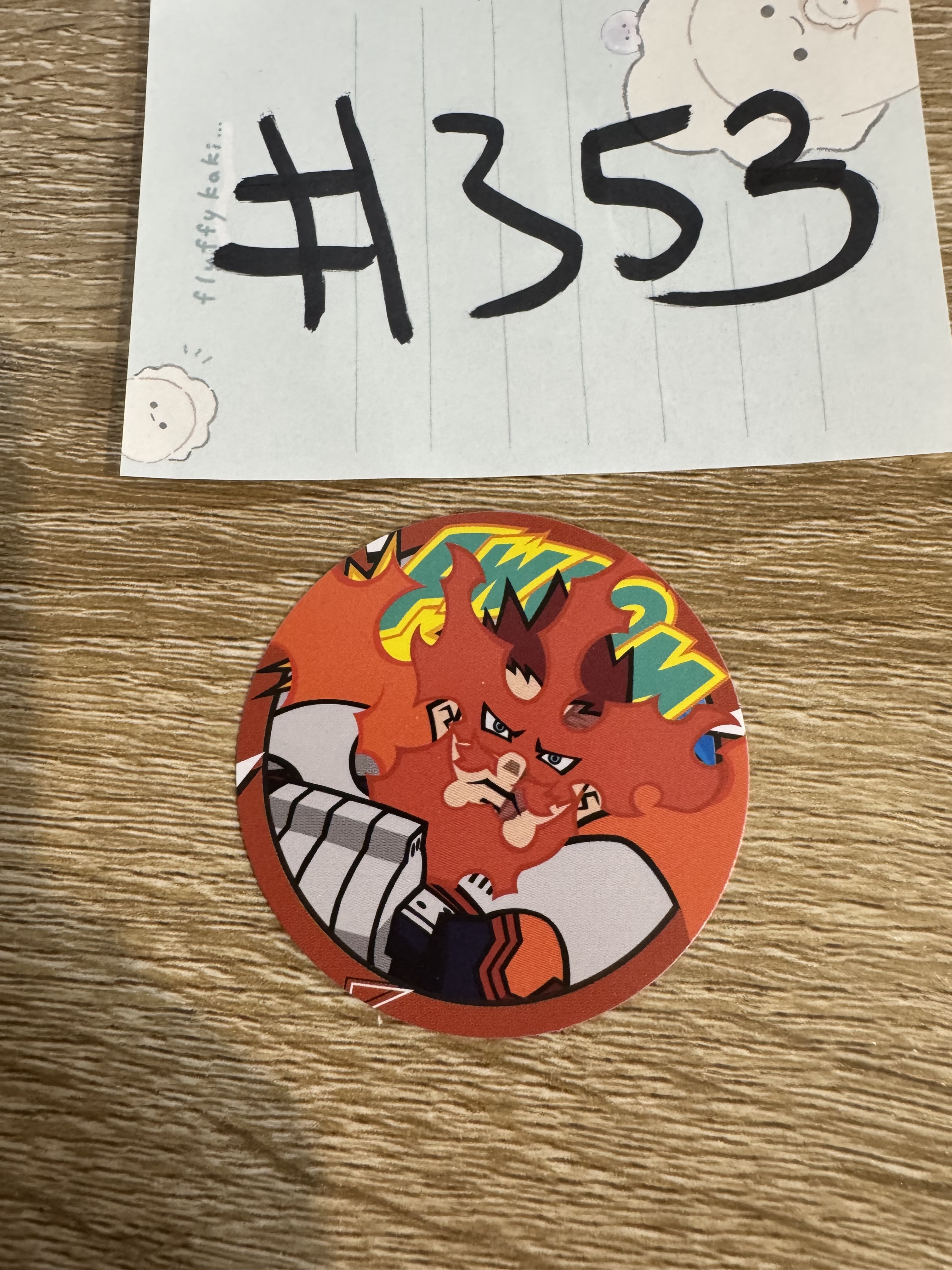 我的英雄學院 炎司 貼紙#353