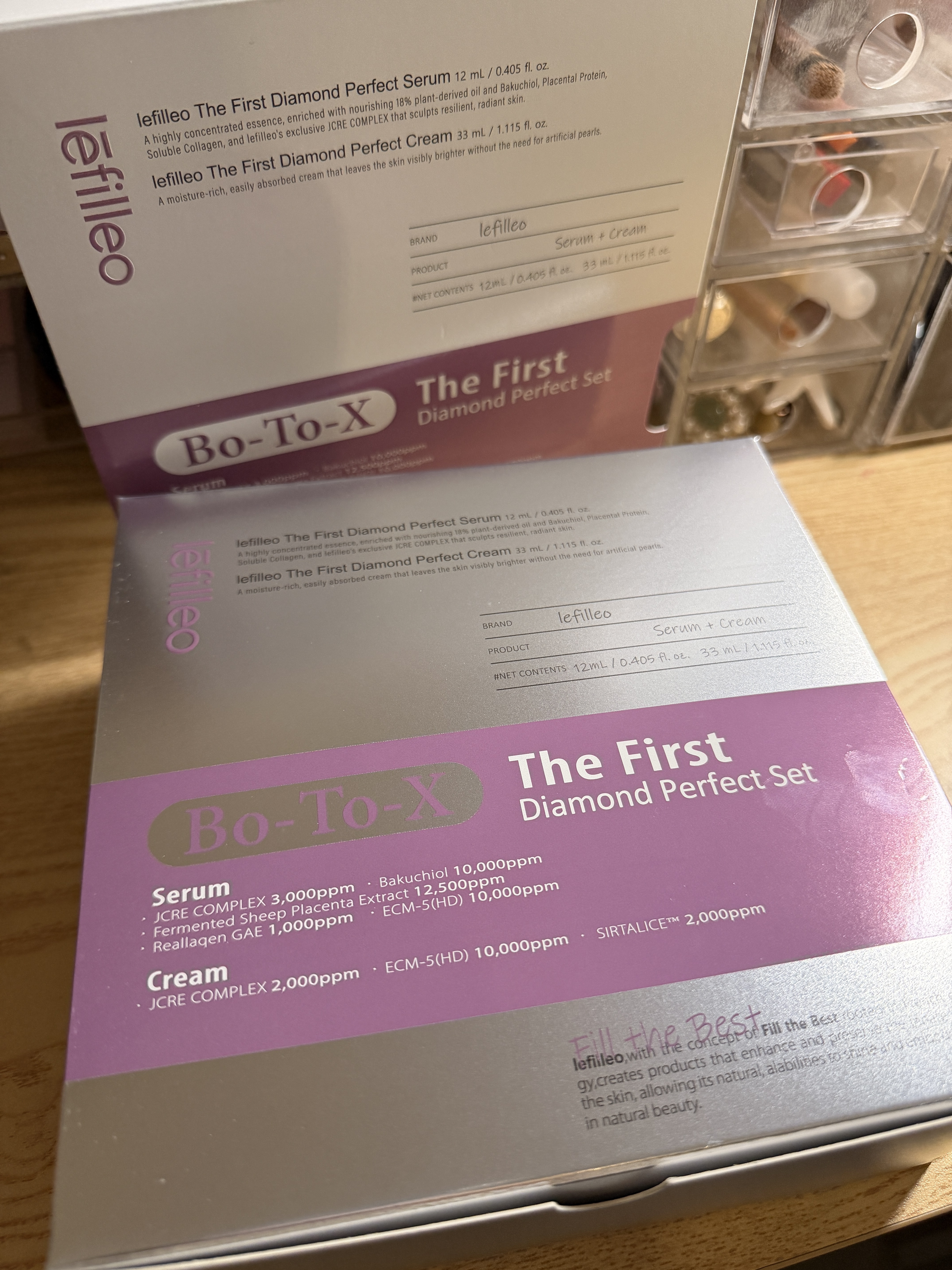 Lefilleo 抗皺修護套裝【醫美級效果：緊致+抗皺+提亮膚色】