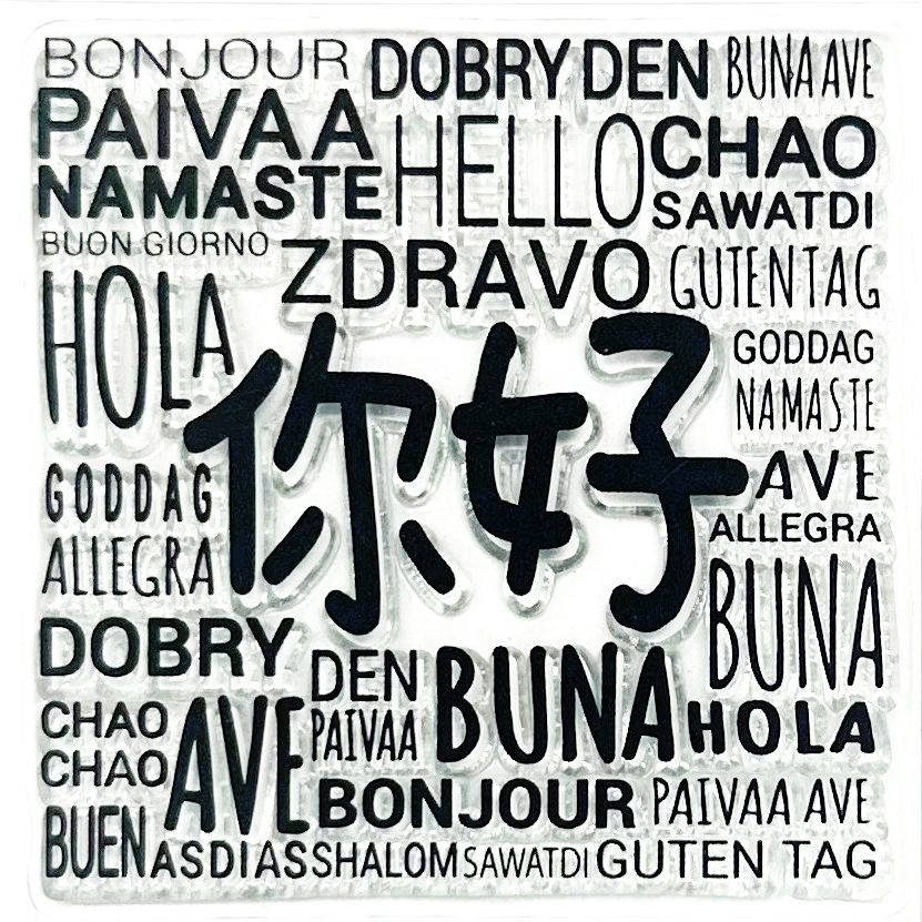 QSS25 迷你印章 | 你好貼