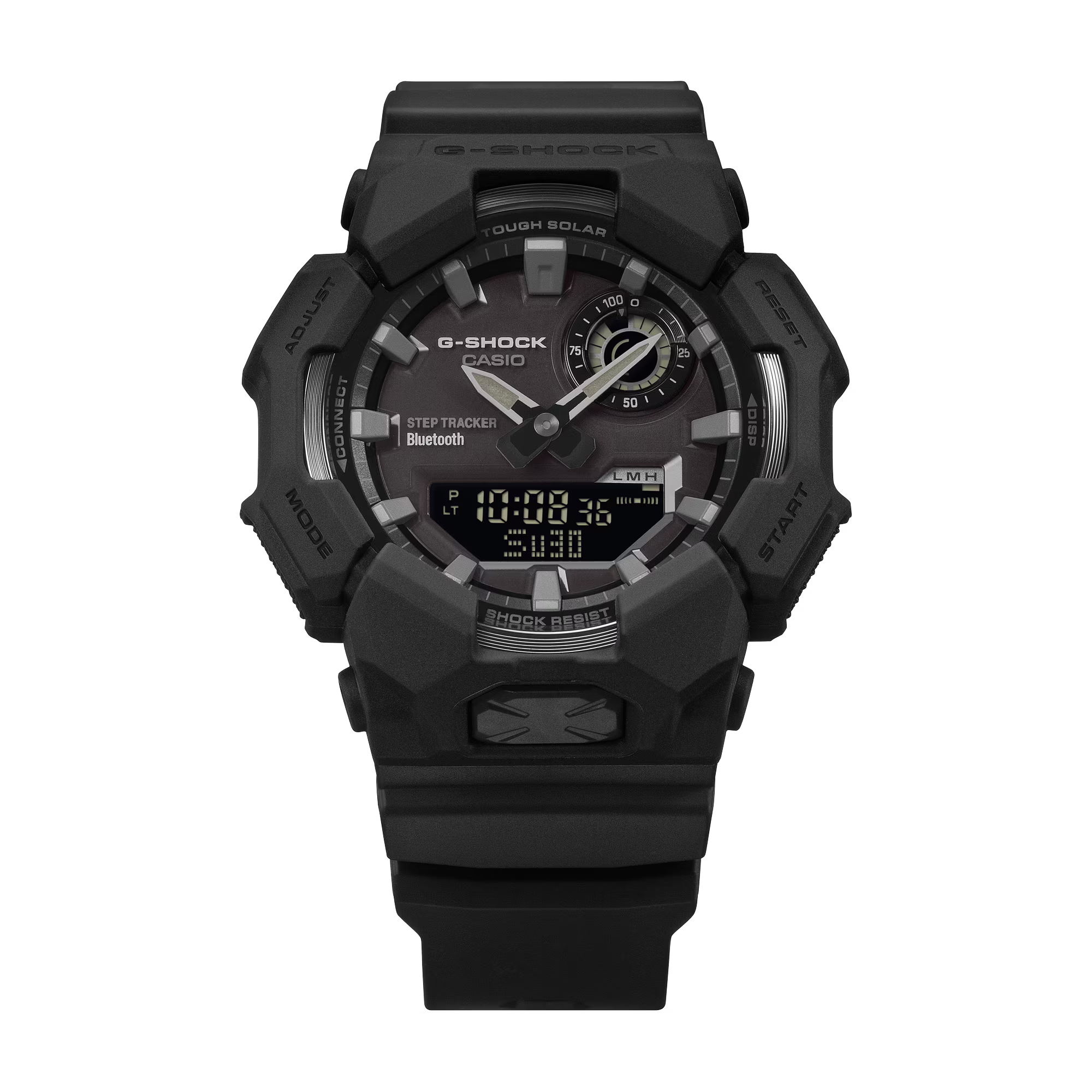 萬年鐘錶 - G-SHOCK  太陽能藍牙運動電子錶 GA-B010-1A1 錶徑 : 49.3mm