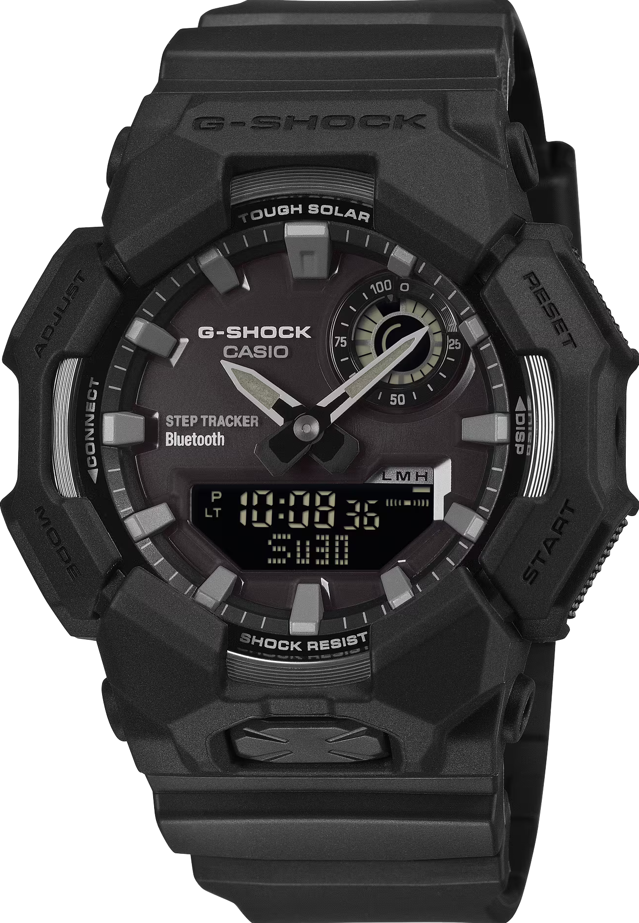 萬年鐘錶 - G-SHOCK  太陽能藍牙運動電子錶 GA-B010-1A1 錶徑 : 49.3mm