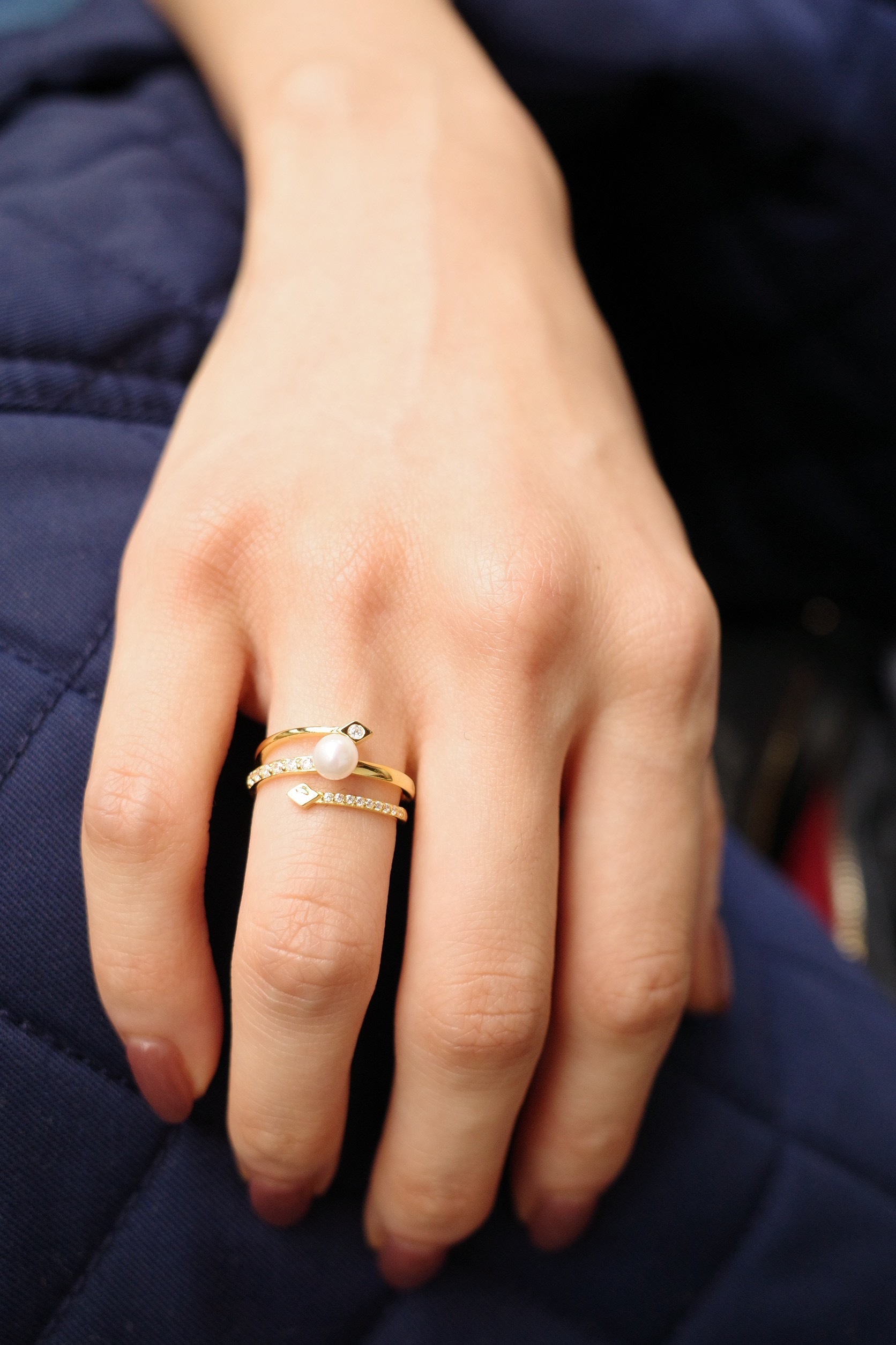 N°01 Pearl Ring