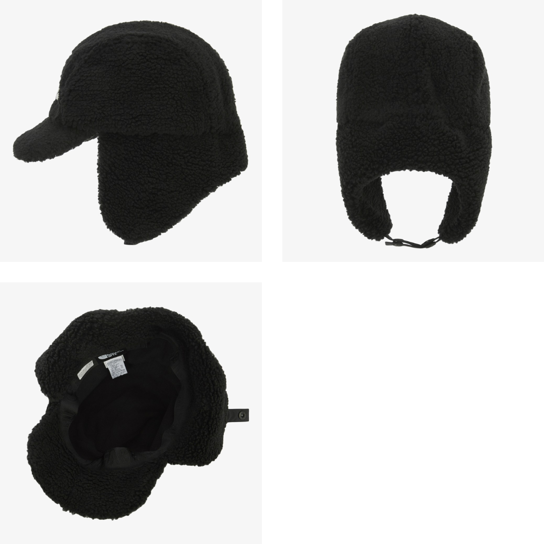 【預購】The North Face FLUFFY EARMUFF CAMP CAP 絨毛耳罩帽 NE3CR61