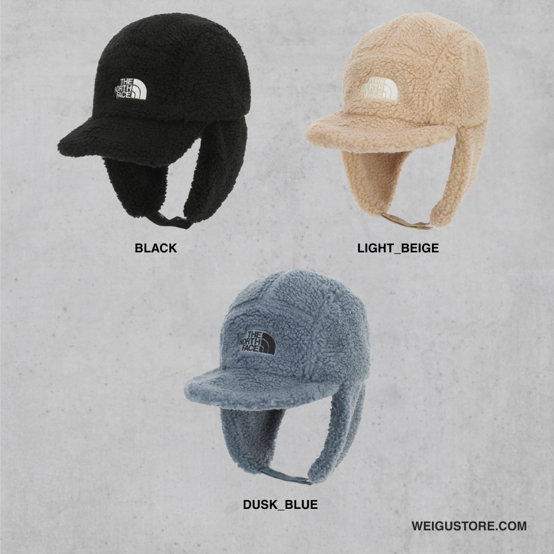 【預購】The North Face FLUFFY EARMUFF CAMP CAP 絨毛耳罩帽 NE3CR61