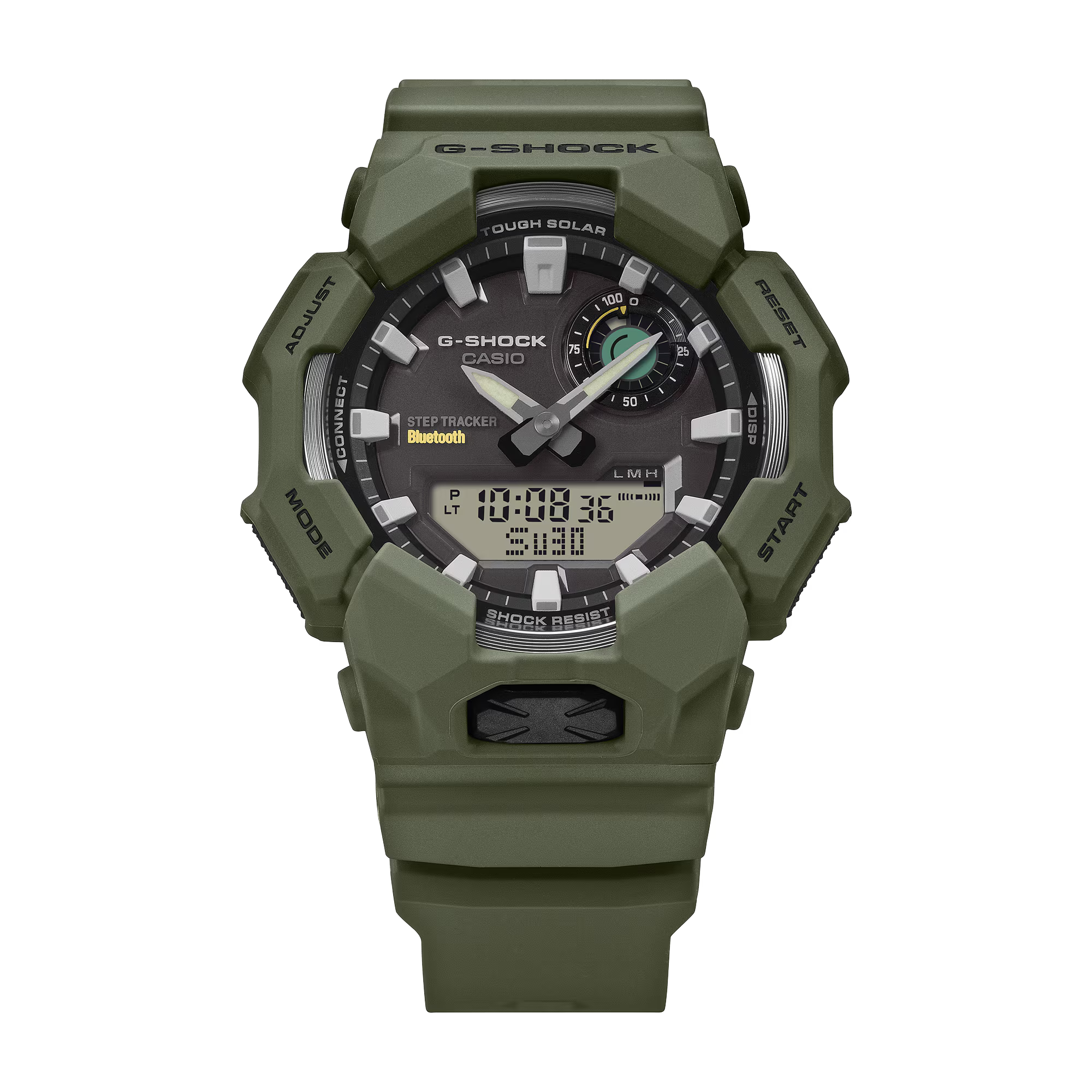 萬年鐘錶 - G-SHOCK  太陽能藍牙運動電子錶 GA-B010-3A 錶徑 : 49.3mm