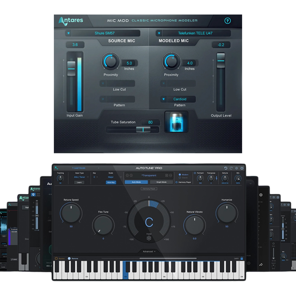 Antares AutoTune Unlimited + Mic Modeler 1年期訂閱限定組 (含 Mic Mod 永久授權)