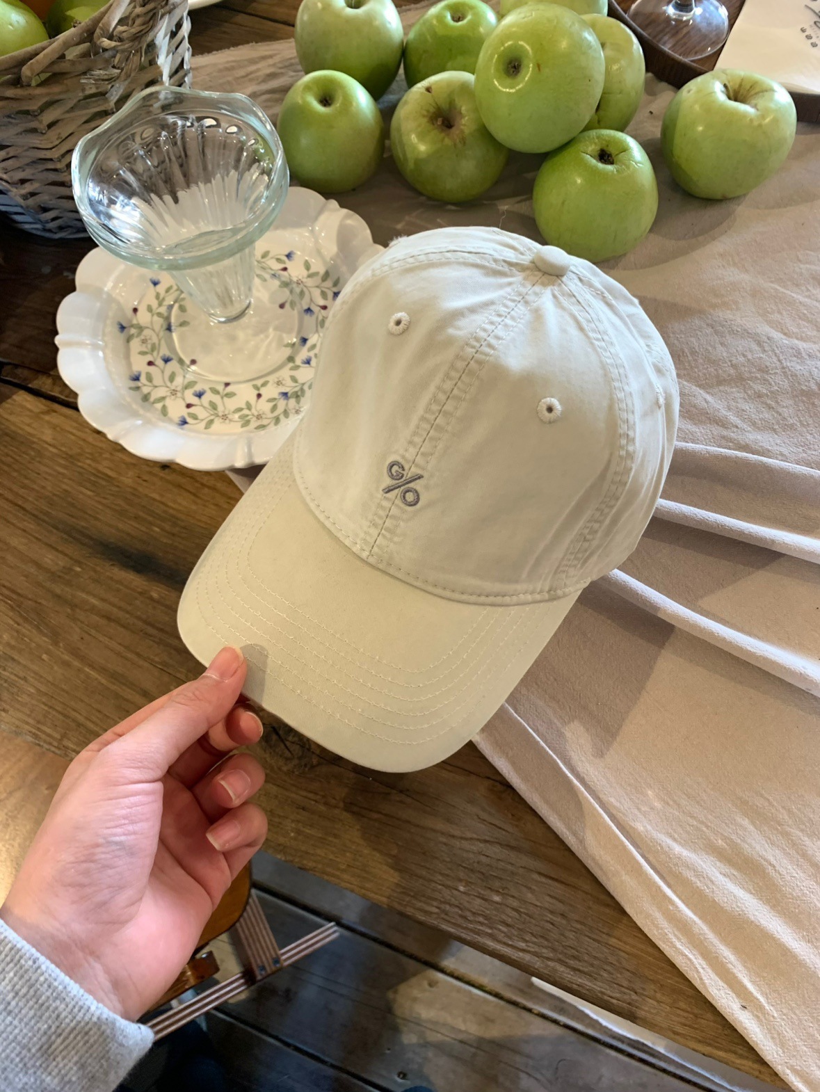 American Vintage “%” Embroidered Baseball Cap