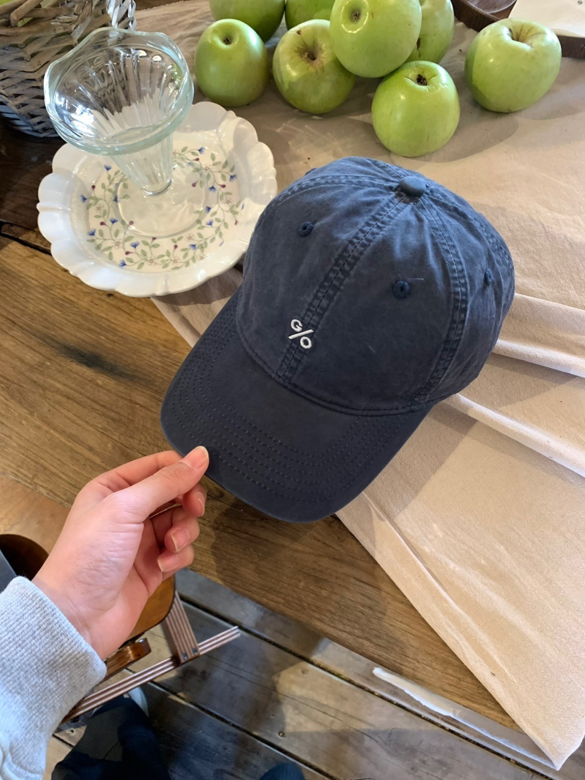 American Vintage “%” Embroidered Baseball Cap