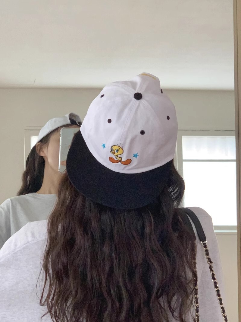 Cartoon Duck Embroidered Baseball Cap