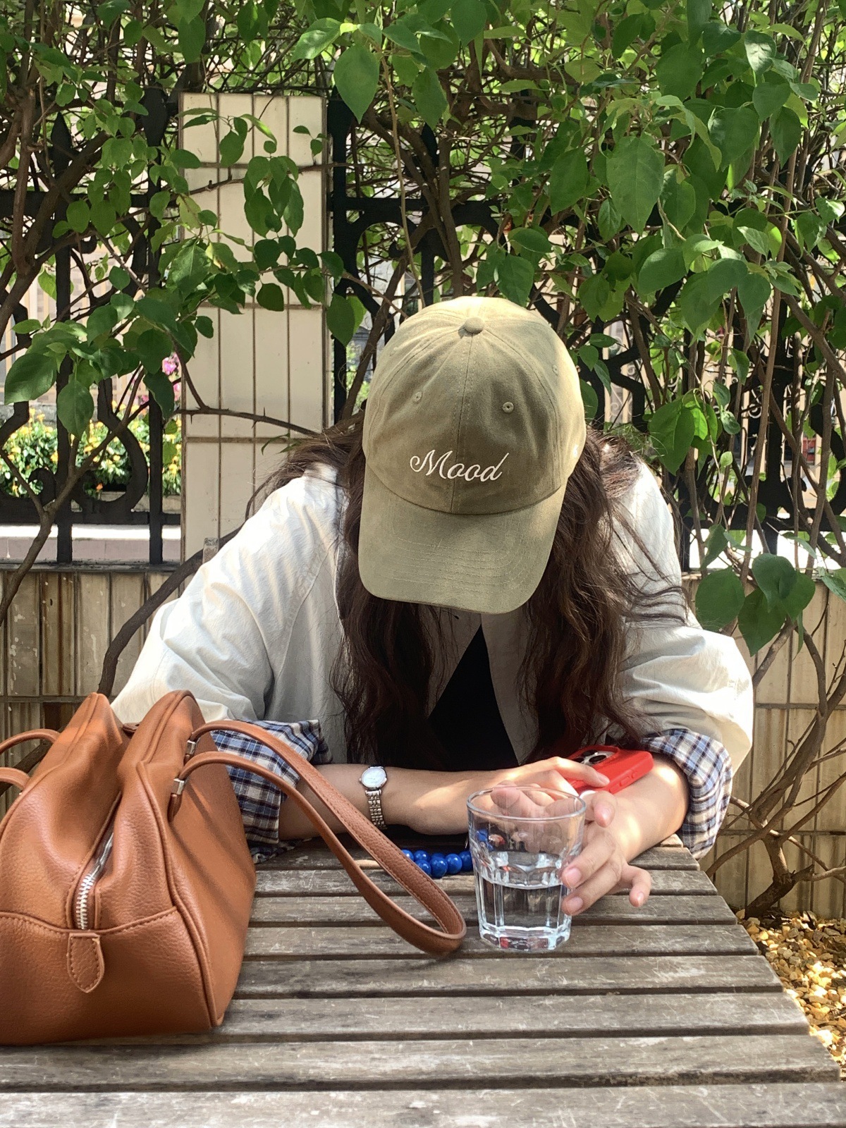 Embroidered “MOOD” Baseball Cap