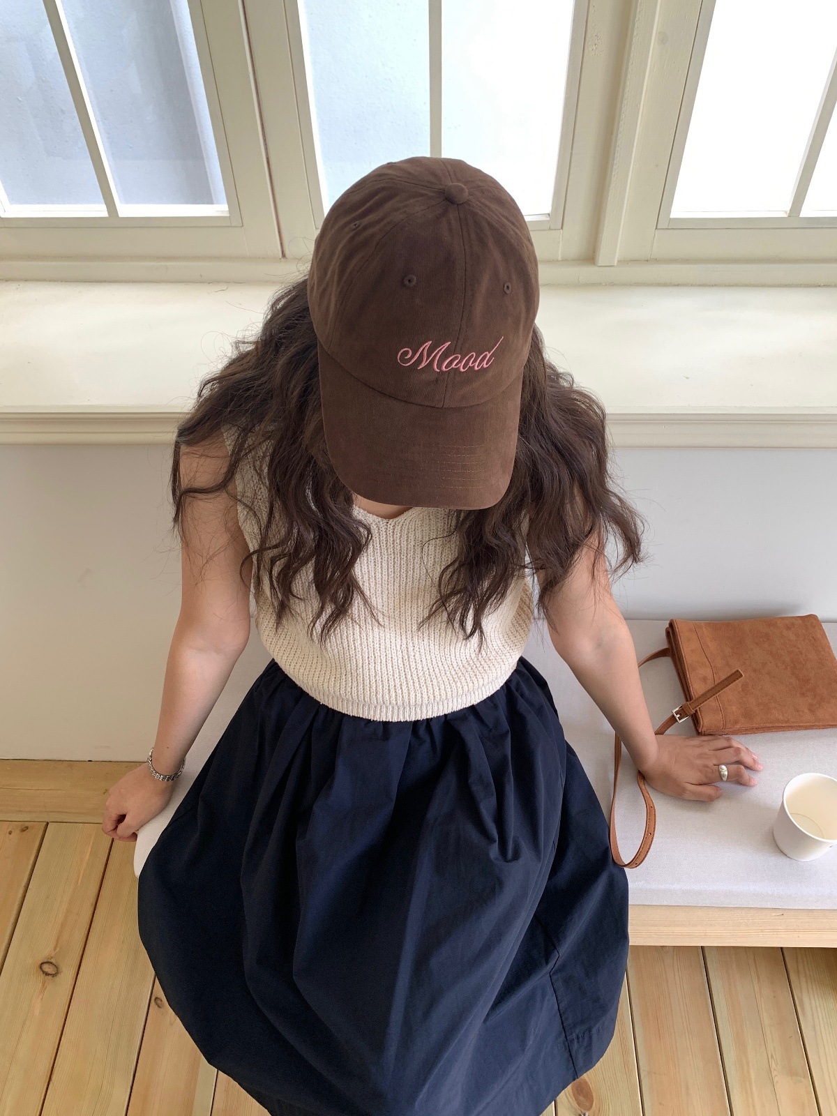 Embroidered “MOOD” Baseball Cap