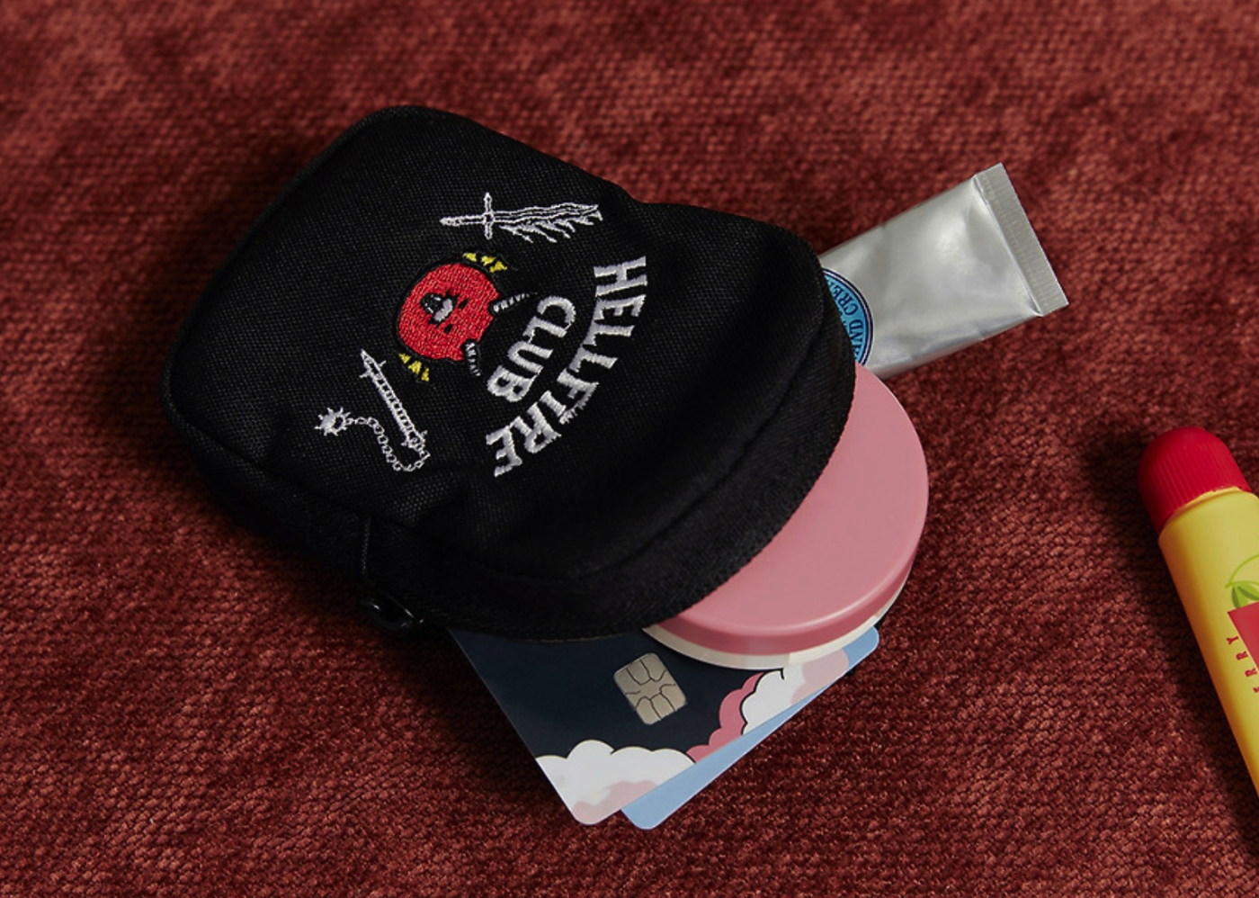 【現貨】怪奇物語ＸKakao Friend 聯名 Mini Pouch 迷你 掛式 零錢包