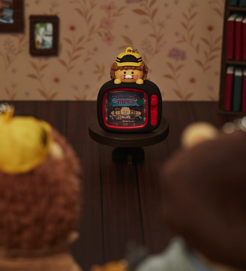 【現貨】怪奇物語ＸKakao Friend 聯名 電視人物可動 春植吊飾 鑰匙圈