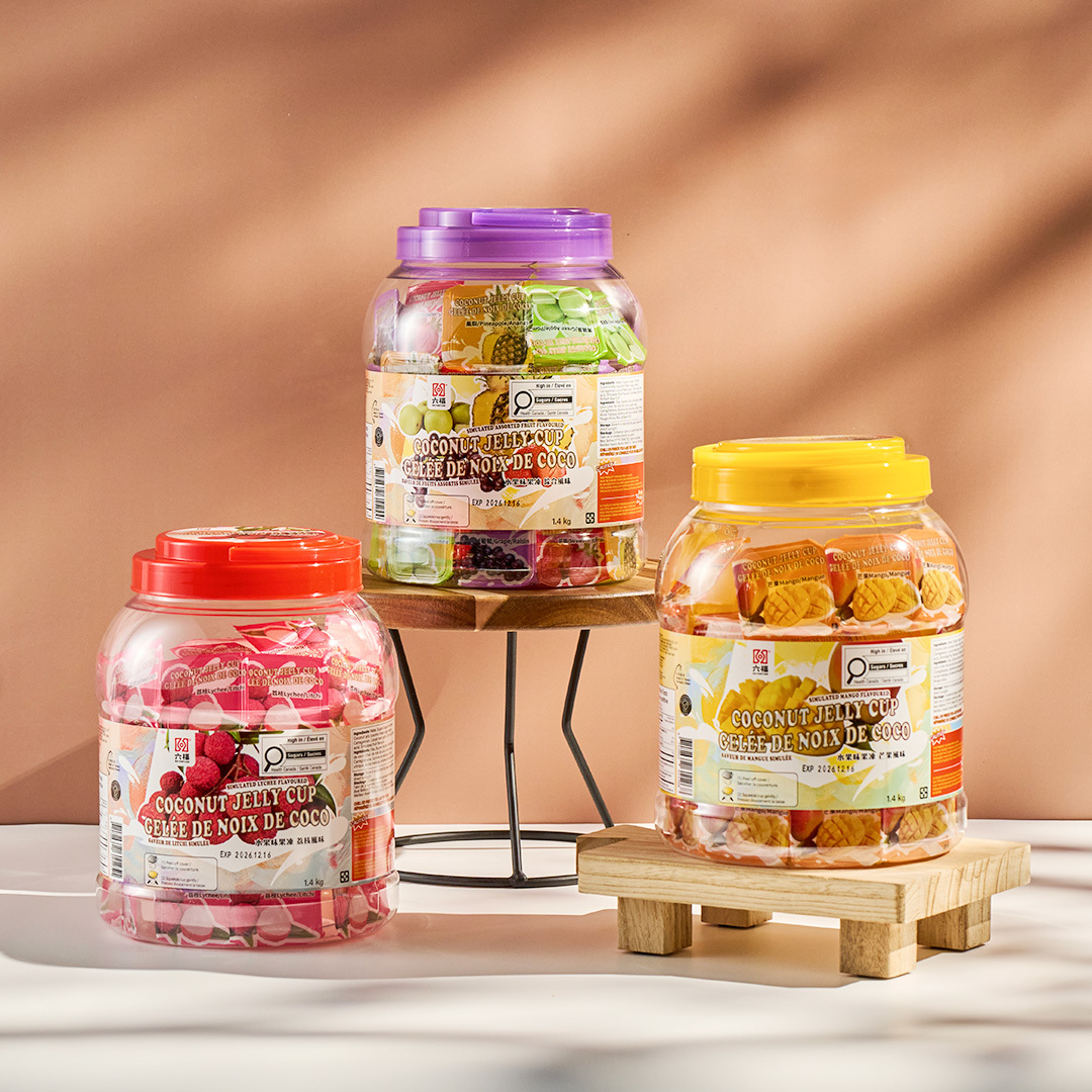 六福果凍(桶裝)-芒果 1400g