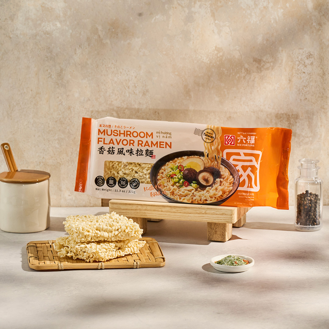 六福香菇風味拉麵 321g