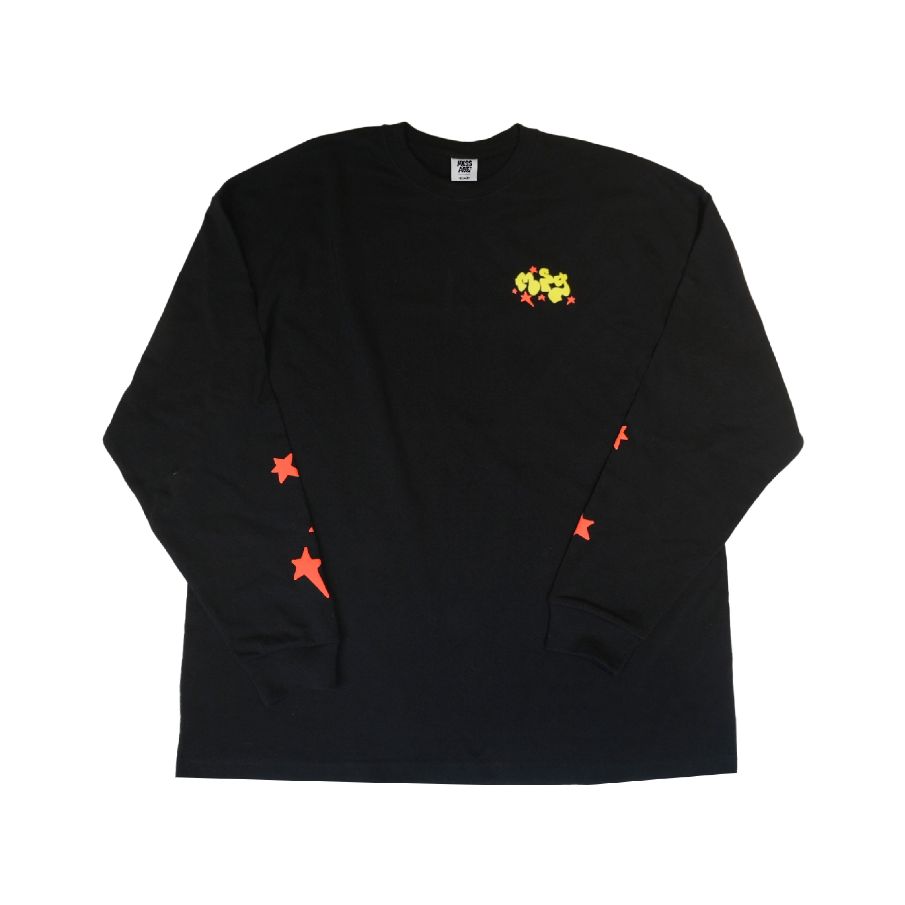 Mess-age magic star longsleeve - Black