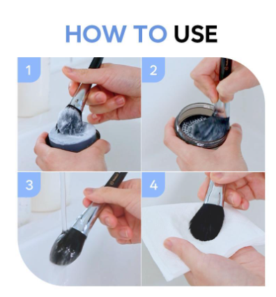 【Studio17】「BRUSH & PUFF CLEANSER」刷具粉撲清潔皂  【深層清潔✔️助於滋潤刷毛✔️減少損傷✔️】