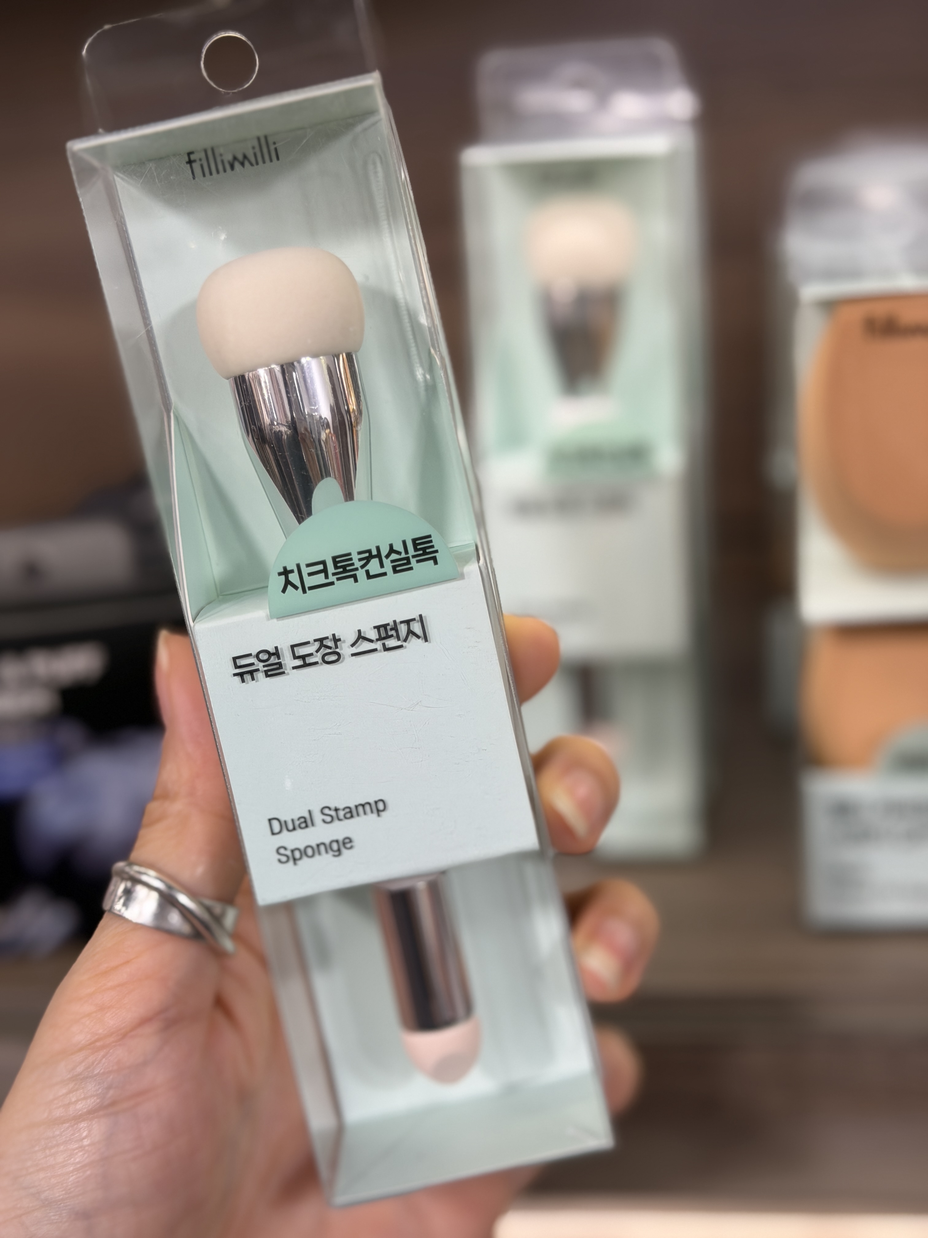 Fillimilli 雙頭印章海綿 (Dual Stamp Sponge)