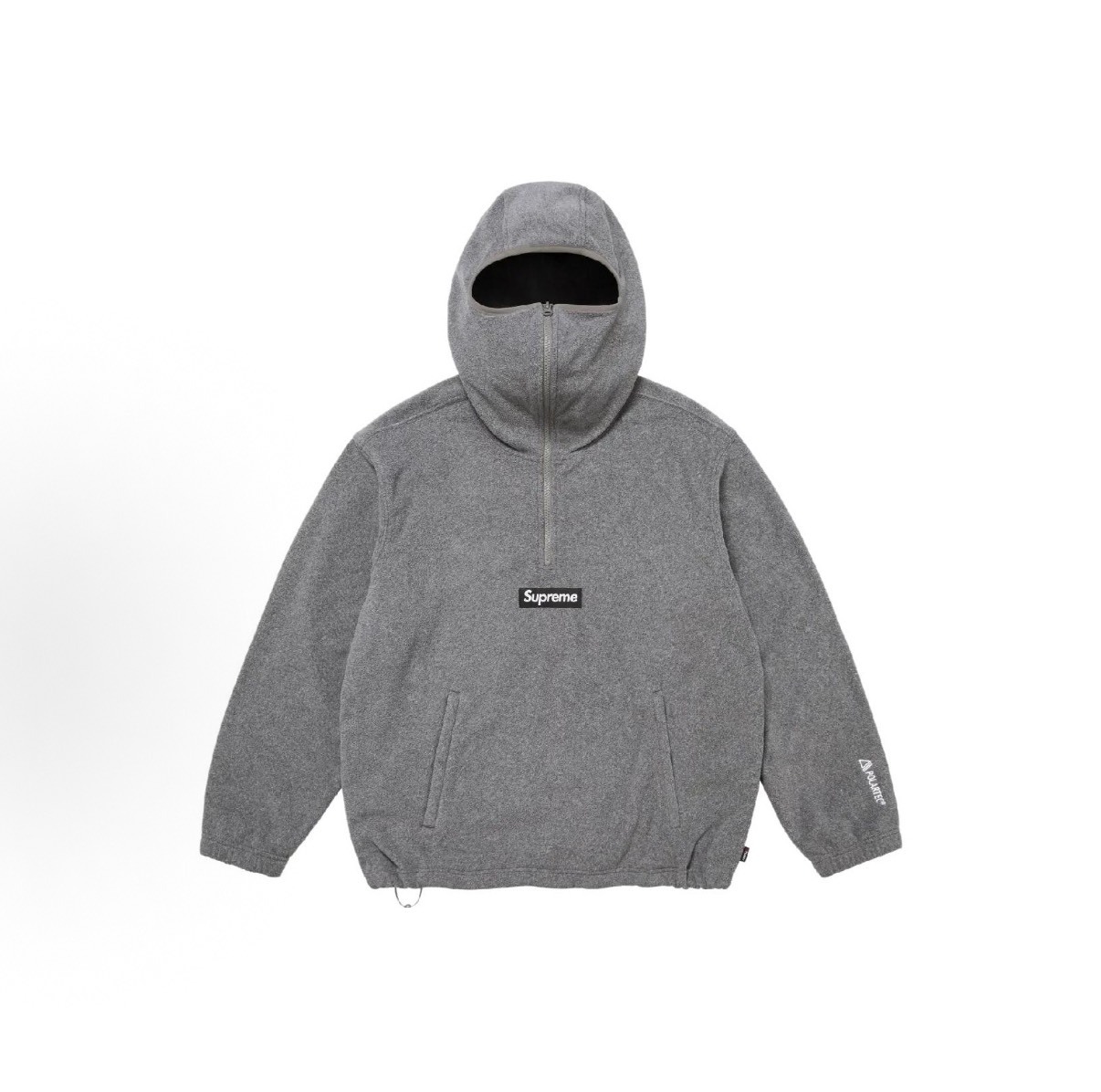 Supreme x POLARTEC 聯名 WEEK14 半拉鍊連帽衛衣｜Face Mask 設計｜男女同款