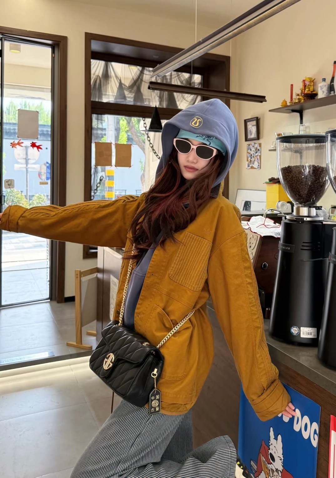 adidas Originals WABASH JACKET｜FW25 時尚翻領寬鬆夾克 男款