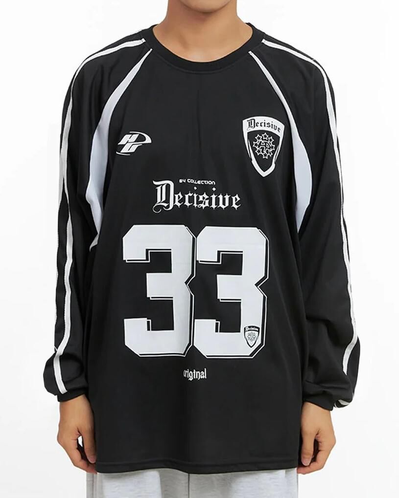 數字長袖衫 T5617