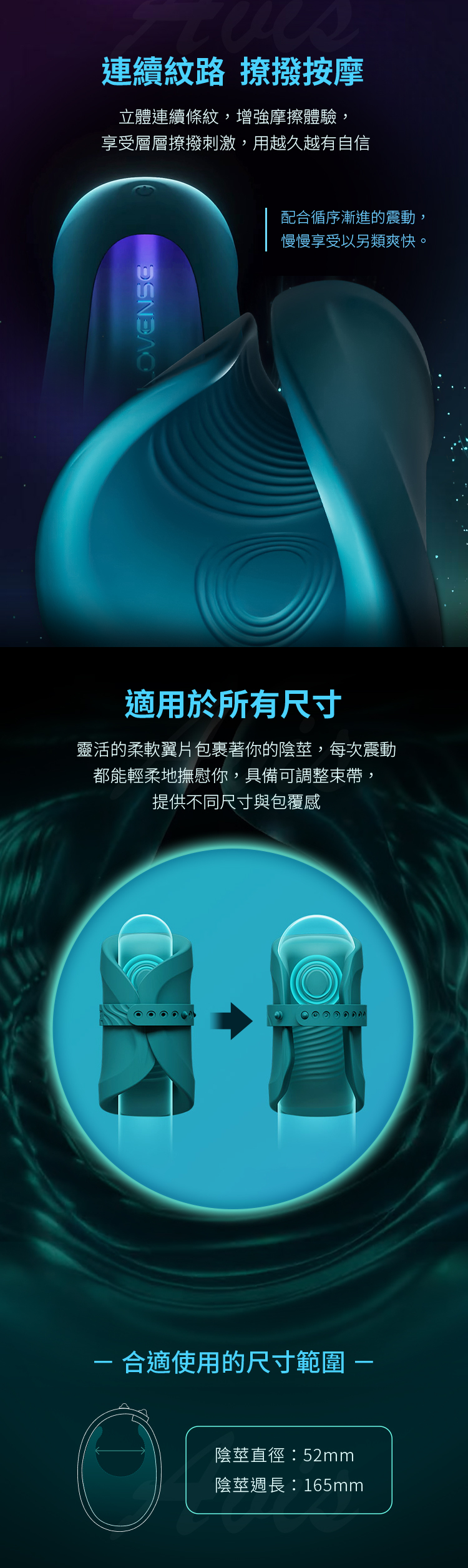 Lovense Gush 2 智能拍打震動器,彈性翼片與束帶設計、支援 App 遠距控制的男性震動裝置。