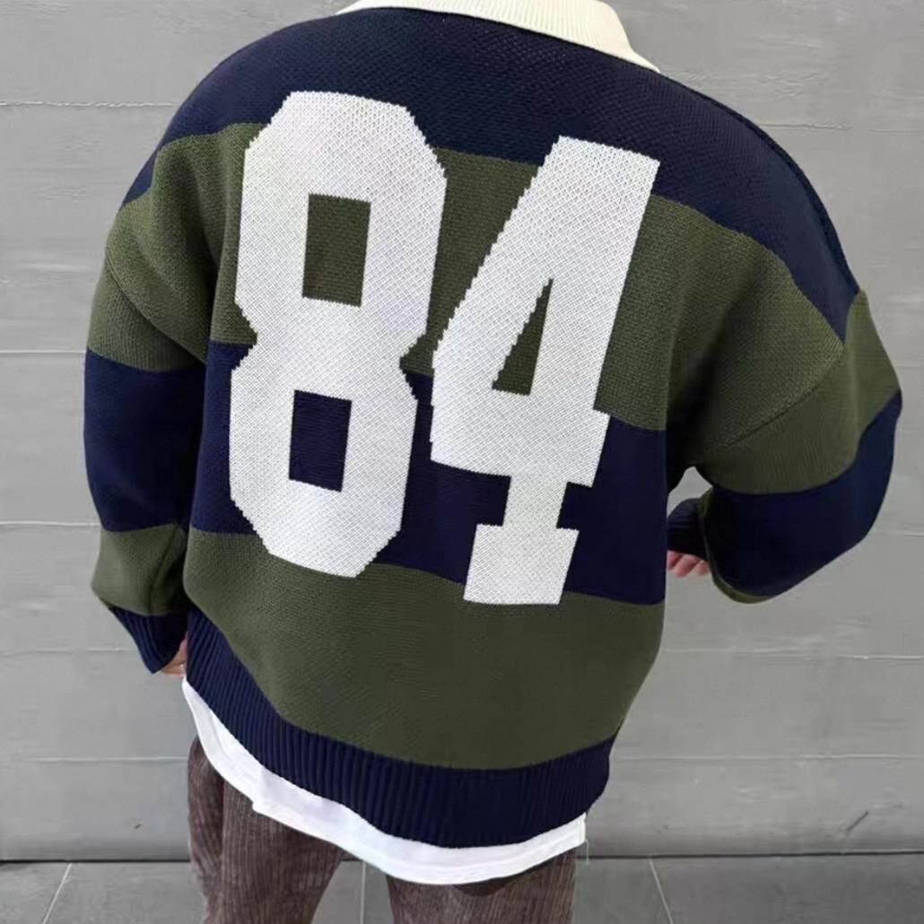 橫間Polo針織衫 TAC-0303T