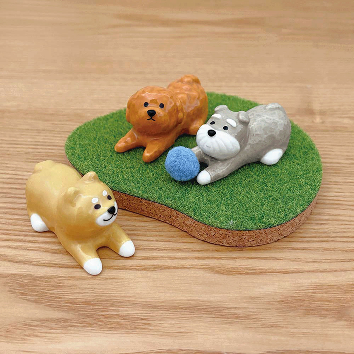 日本wankoron 柴犬狗狗筷架箸置