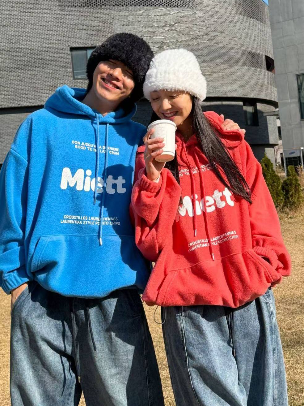 英文字連帽毛絨衛衣 TAC-0309T