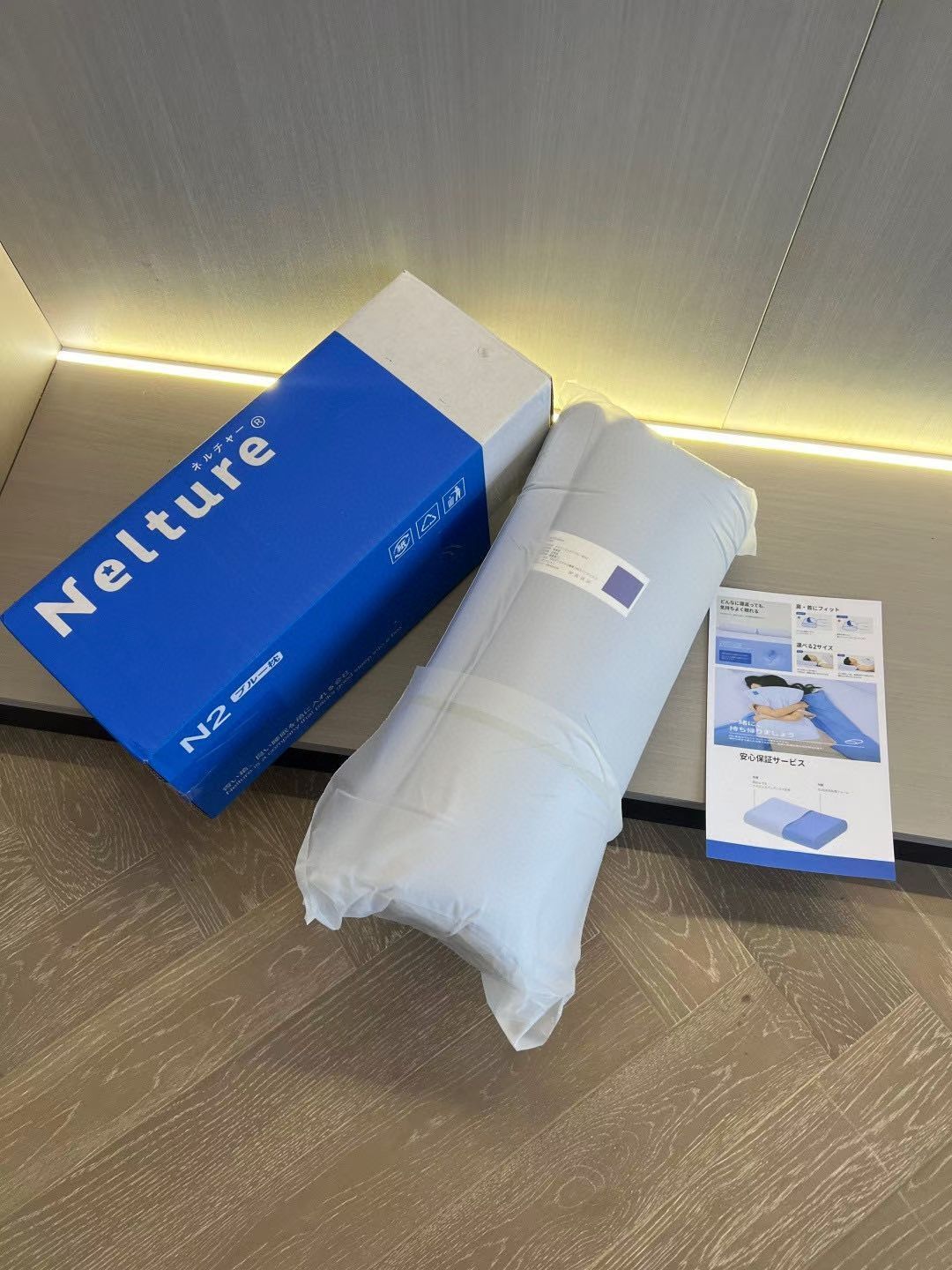 日本藍盒子枕頭