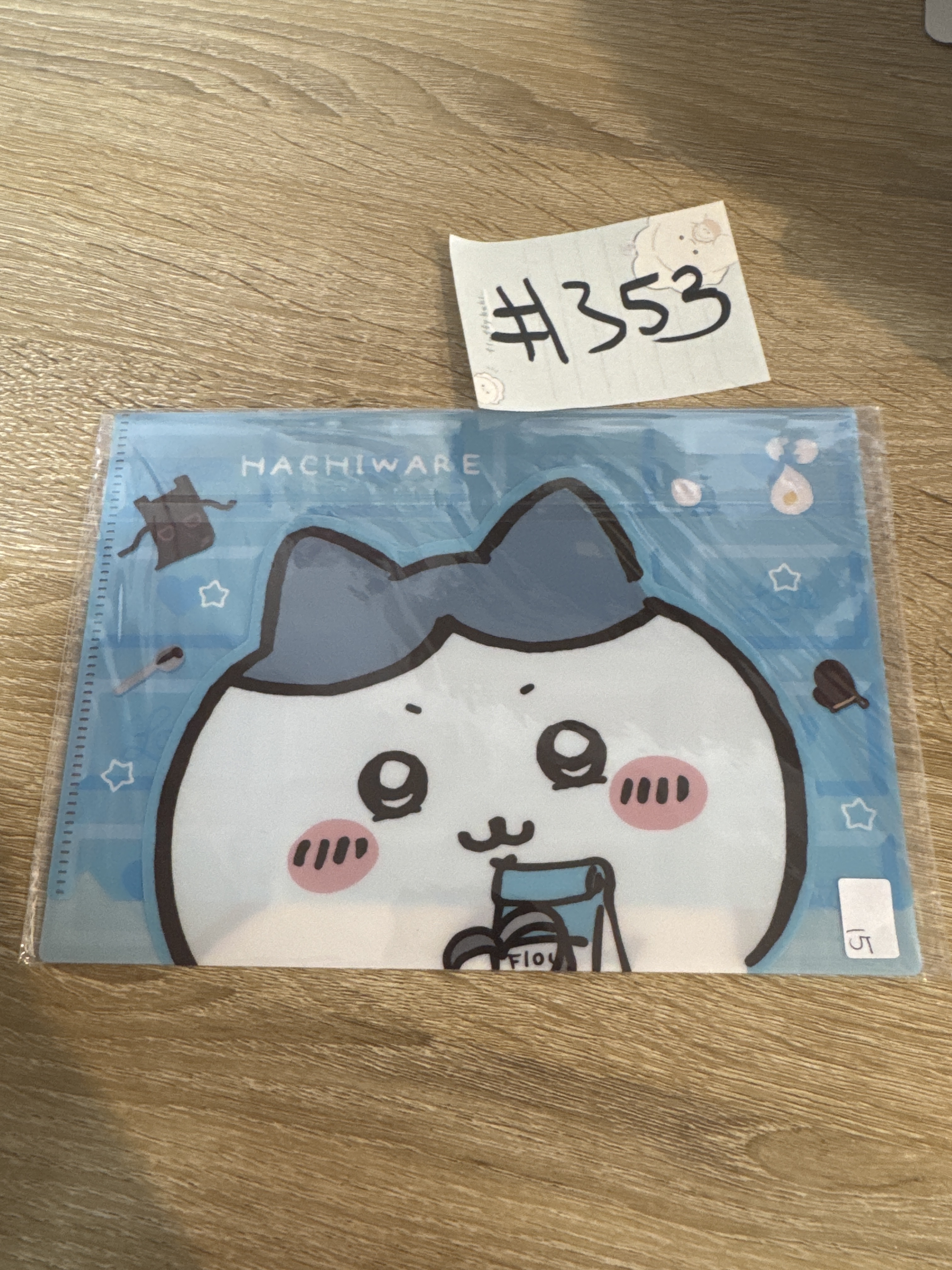 CHIIKAWA  八字貓 MINI FILE bake  #353