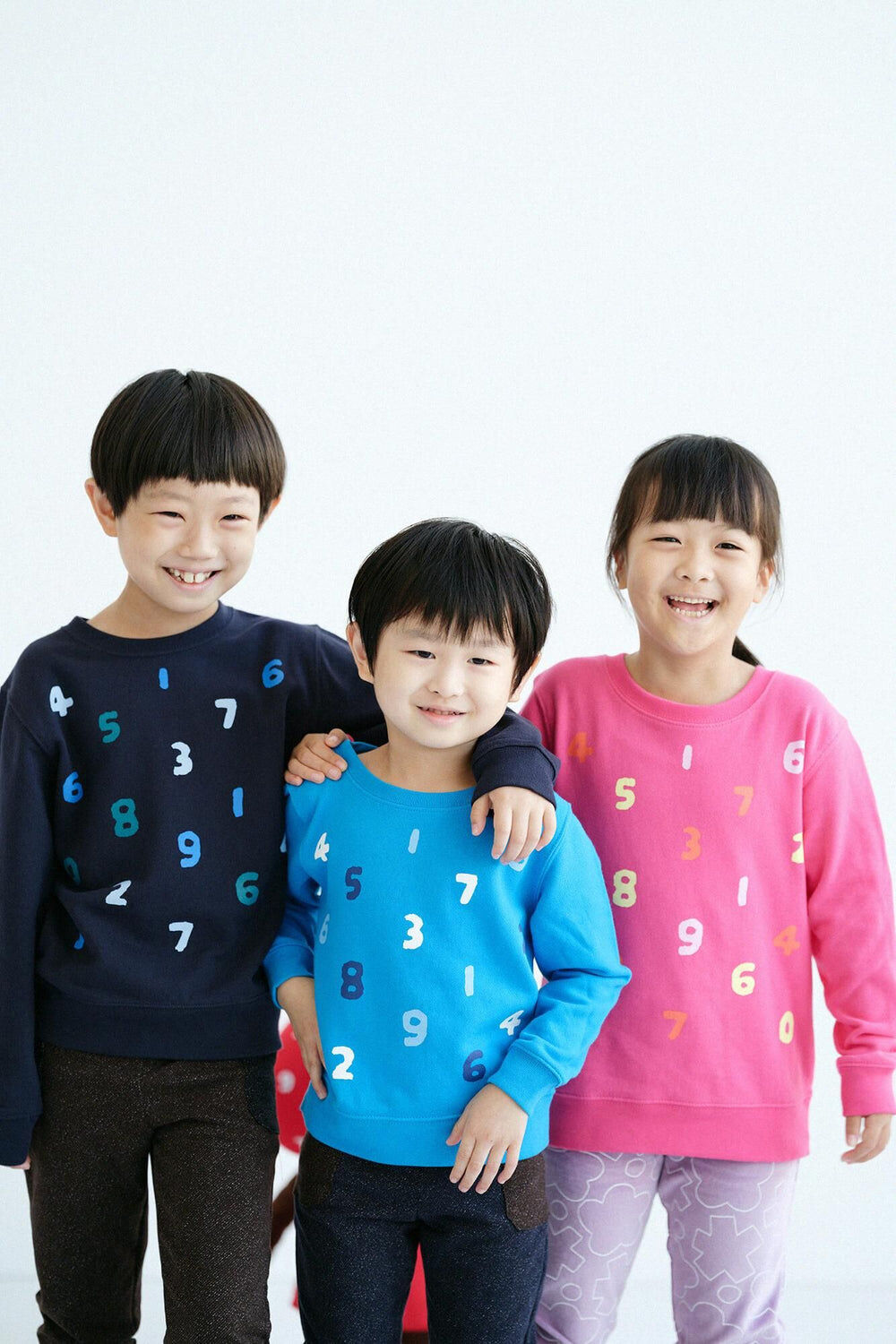 1/12 Sou Sou 數字sweatshirt 童裝/ 多色