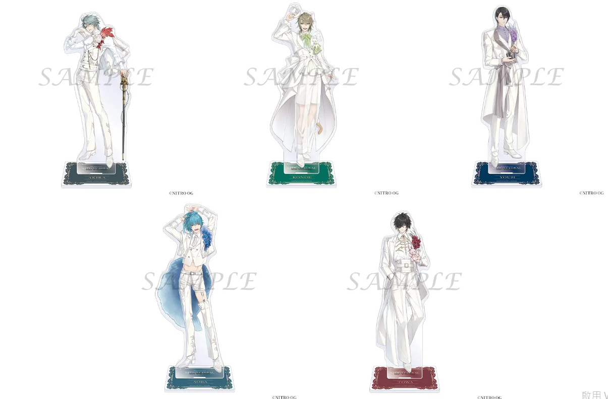 [代購][預訂] 20th anniversary NITRO CHiRAL Memories 等身 立牌