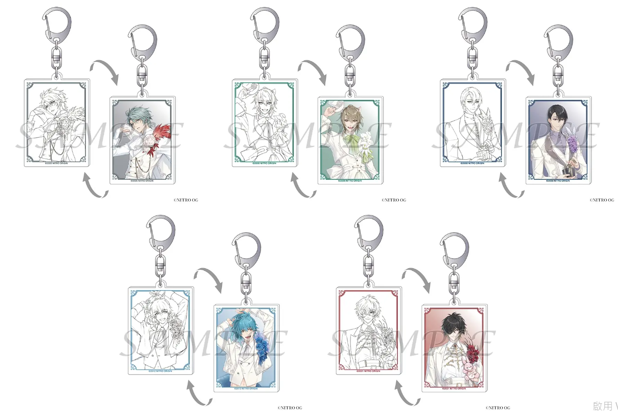 [代購][預訂] 20th anniversary NITRO CHiRAL Memories 等身 掛件