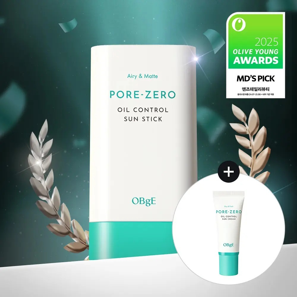 [ OBgE ] Pore Zero Oil Control Sun Stick