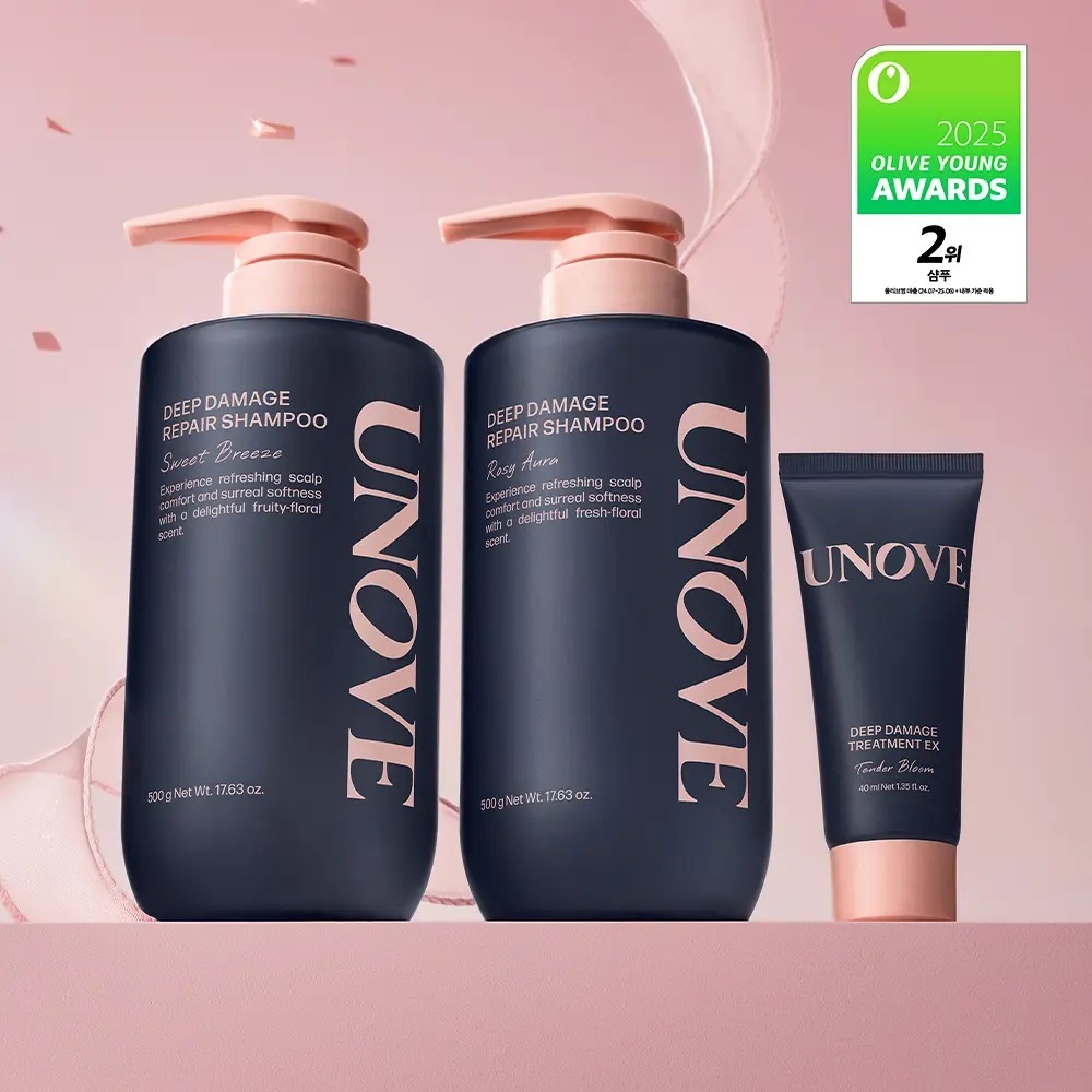 [ UNOVE ] Deep Damage Repair Shampoo 500g
