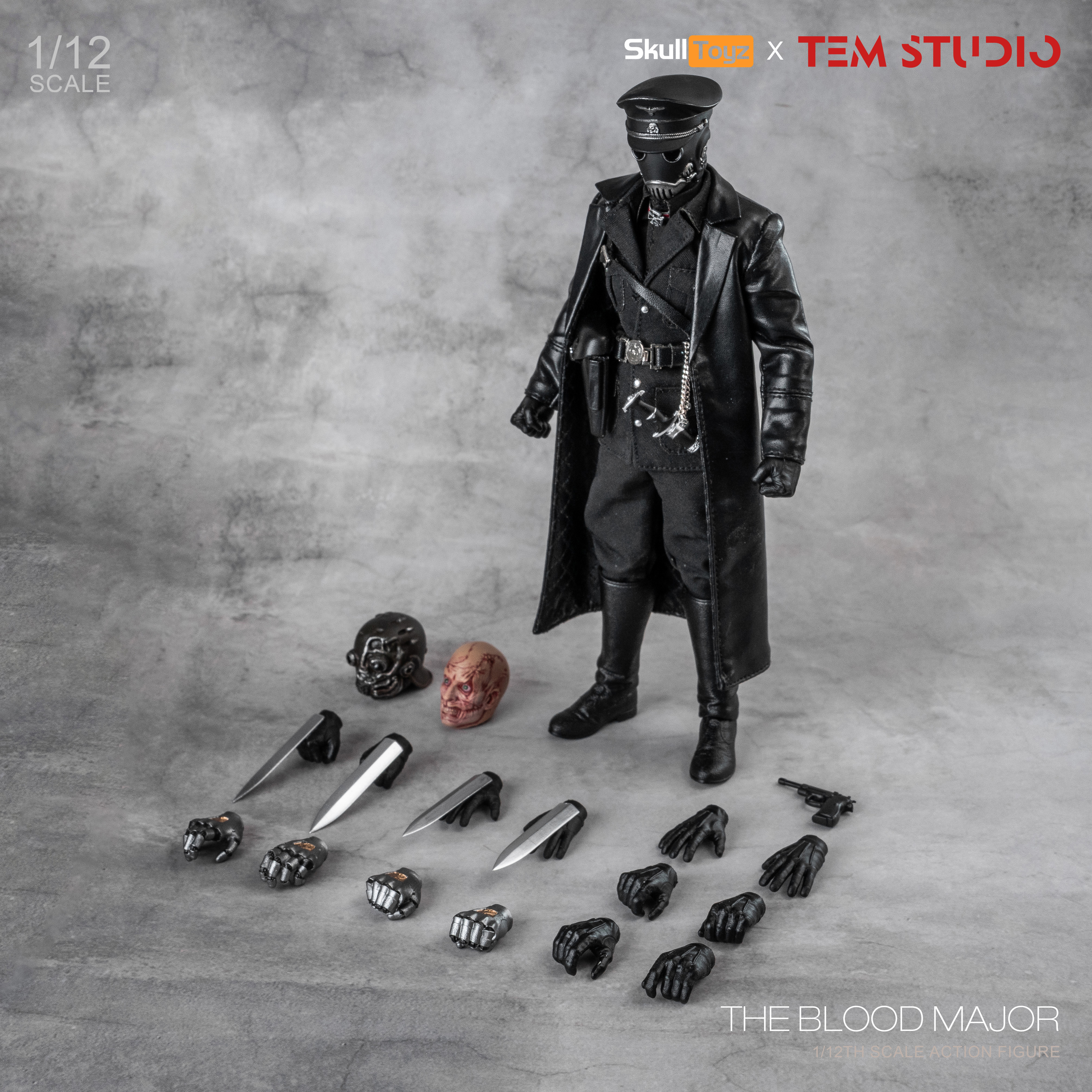 TEM STUDIO x Skull Toyz -The Blood Major 1/12 Action Fi