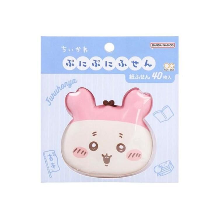 吉伊卡哇 Chiikawa Q彈造型便利貼 古本小螃蟹 可重覆黏貼 40張 1本