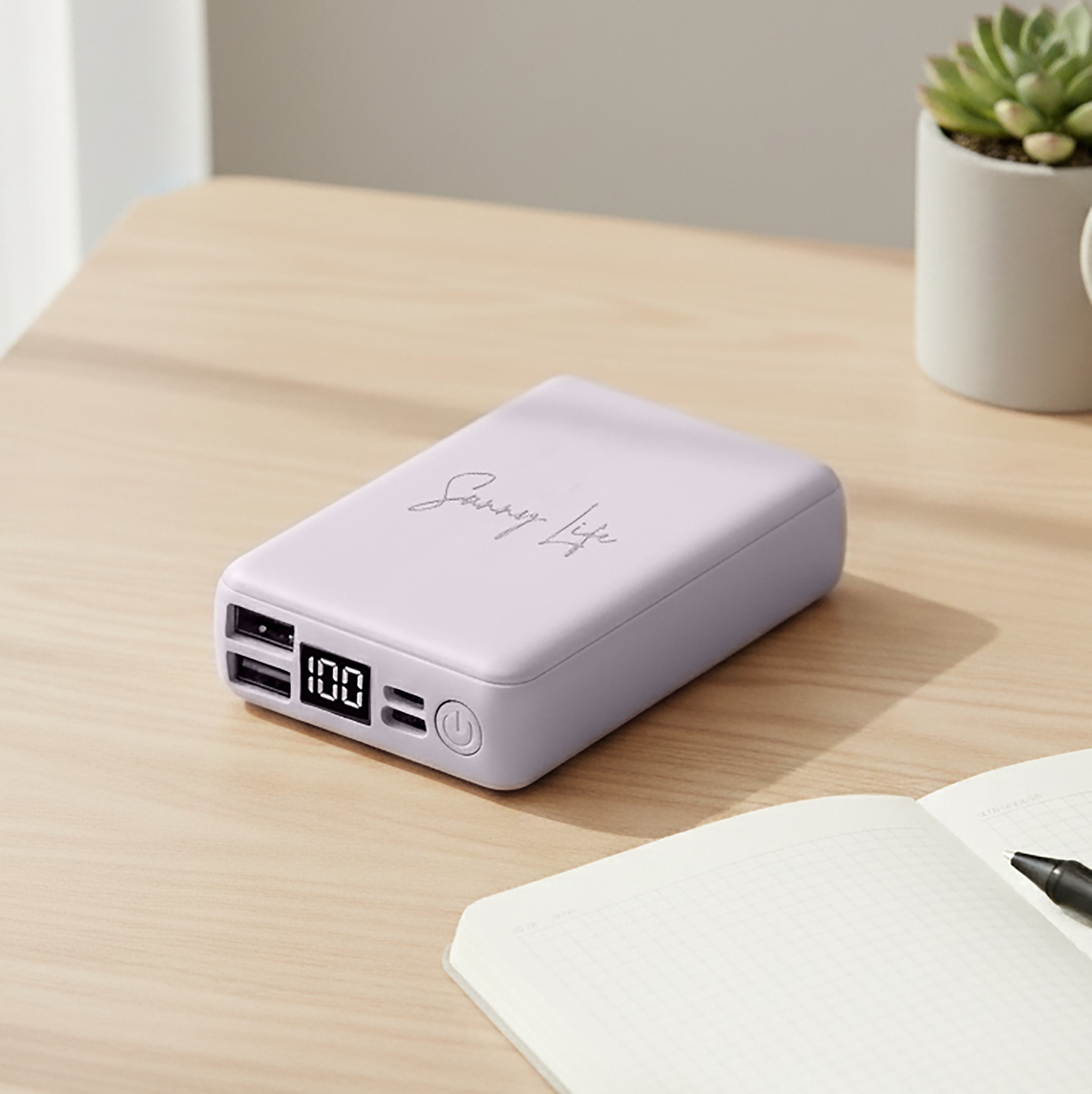 莫蘭迪色系快充行動電源禮盒|客製化鐫刻服務|Morandi質感美學色|1萬mAh|台灣製造保固認證|可上飛機