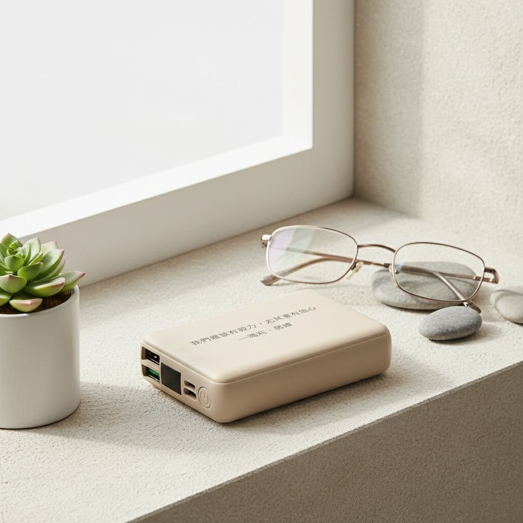 莫蘭迪色系快充行動電源禮盒|客製化鐫刻服務|Morandi質感美學色|1萬mAh|台灣製造保固認證|可上飛機