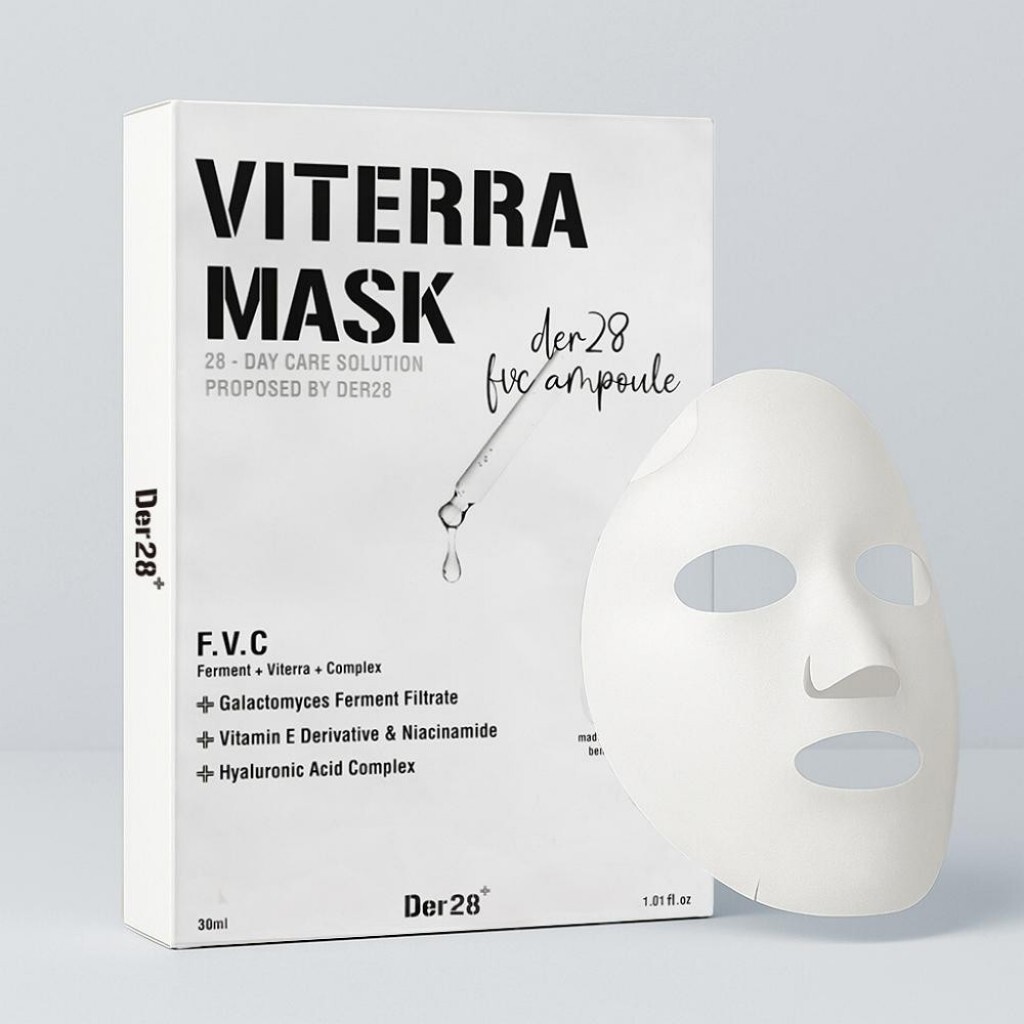 韓國🇰🇷DER28 VITERRA F.V.C 修護面膜 5入