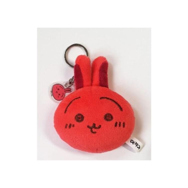吉伊卡哇 Chiikawa 絨毛手拿鏡 鑰匙圈 第二彈 紅兔兔